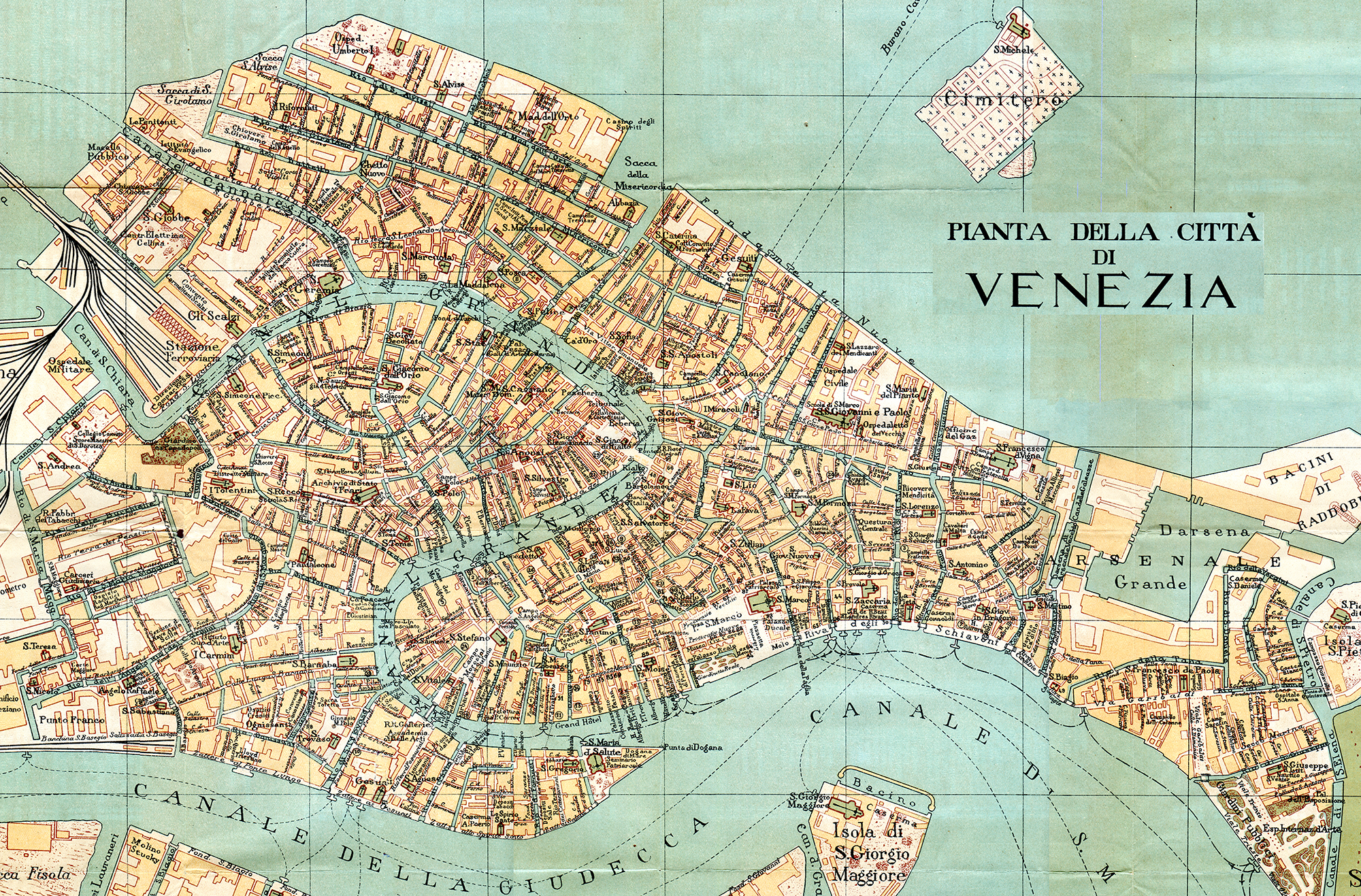 Large Detailed Tourist Map Of Venice Printable Map Of - vrogue.co